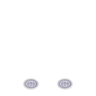 Interlocking G enamel earrings