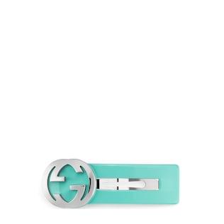 Interlocking G hair slide