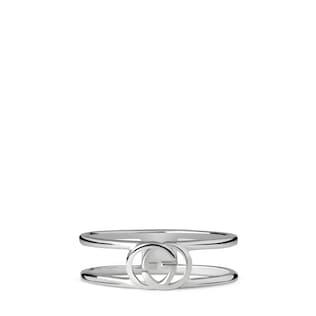 Interlocking G thin open band