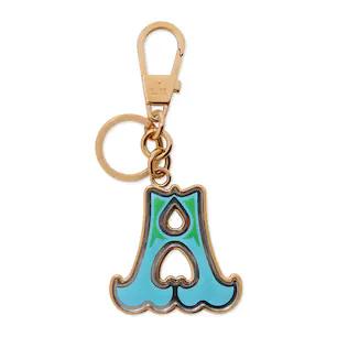Letter A Plexiglas keychain