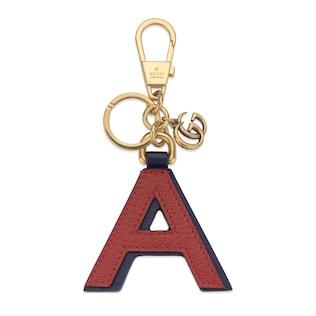 Letter A keychain