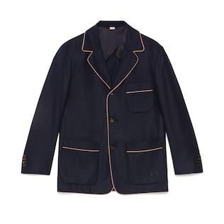 Light Cashmere Twill Formal Jacket