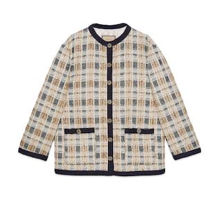Lurex Tweed Jacket