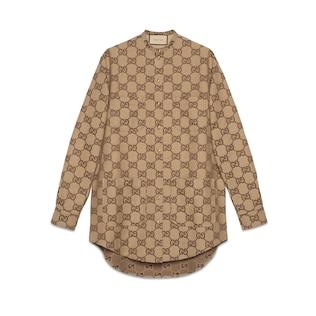 Maxi Gg Canvas Shirt 