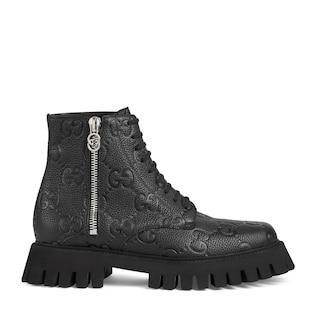 Men's GG leather boot