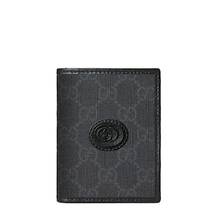 Mini wallet with Interlocking G