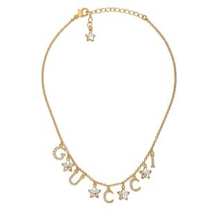 Necklace with Gucci script