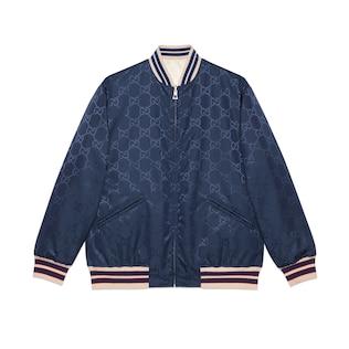 Nylon Canvas Reversible Zip Jacket