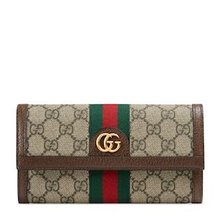 Ophidia GG continental wallet