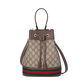Ophidia GG small bucket bag
