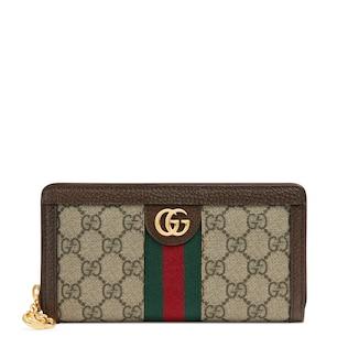 Ophidia GG zip around wallet