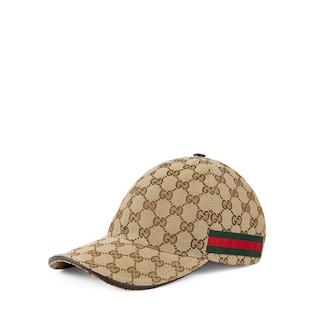 Original Gg Canvas Baseball Hat With Web