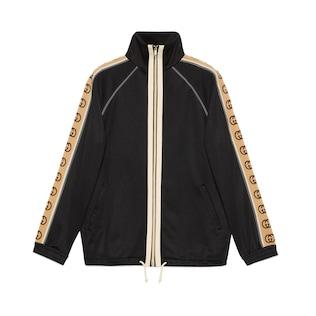 Oversize Technical Jersey Jacket