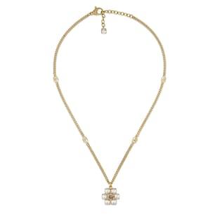 Pearl Double G necklace