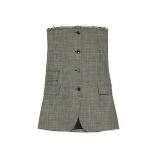 Prince of Wales Wool Dress
