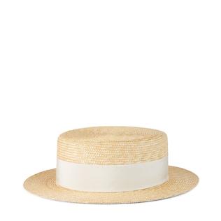 Raffia Wide-Brimmed Hat