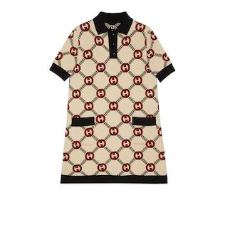 Reversible Interlocking G Polo Dress