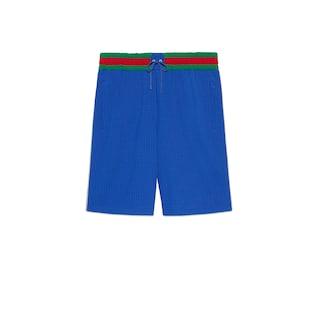 Rib Cotton Jersey  Basketball Shorts
