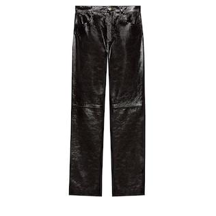 Shiny Soft Leather Pant