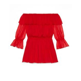 Silk Chiffon Dress