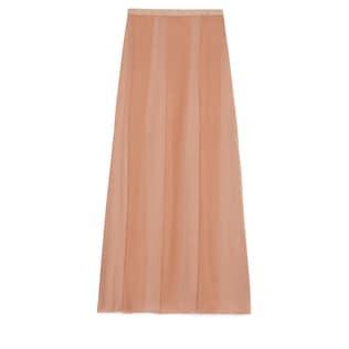 Silk Chiffon Skirt
