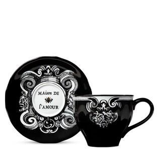 Star Eye Xl Teacup and Saucer, Double Set 