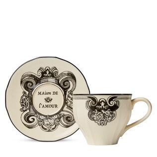 Star Eye Xl Teacup and Saucer, Double Set