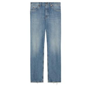 Straight-Leg Denim Pant