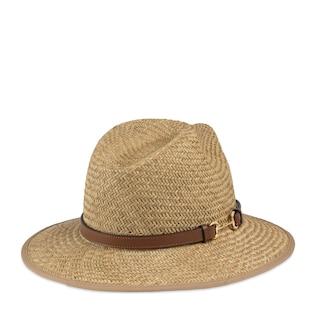 Straw Hat With Horsebit
