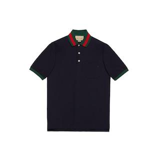 Stretch Cotton Piquet Polo