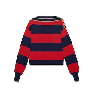 Striped Cotton Sweater