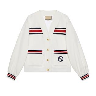 Technical Jersey Cardigan With Web
