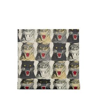 Tiger Face Print Wallpaper