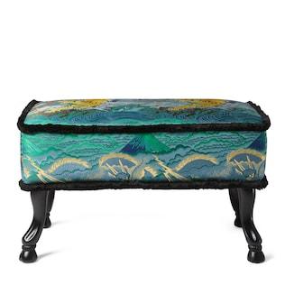 Tiger Jacquard Stool 