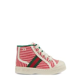 Toddler Gucci Tennis 1977 High-Top Sneaker