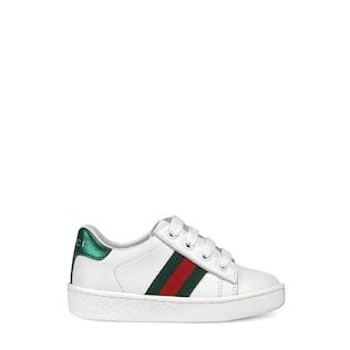 Toddler Leather Low-Top With Web