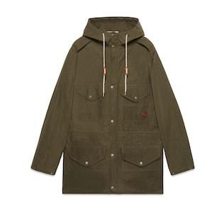 Waxed Cotton Adjustable Length Jacket
