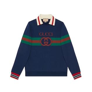 Web Interlocking G Stripe Sweatshirt