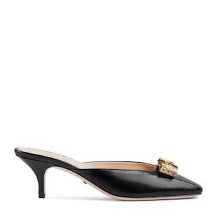 Women's Interlocking G mule