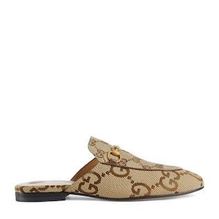 Women's jumbo GG Princetown slipper