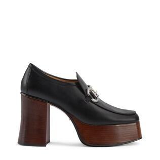 Women's platform loafer with Horsebit