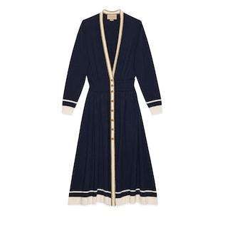Wool Midi Dress