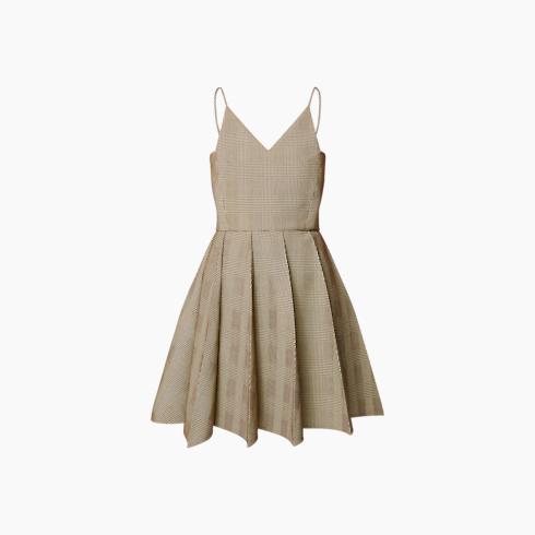 A-Line Pleated Dress
