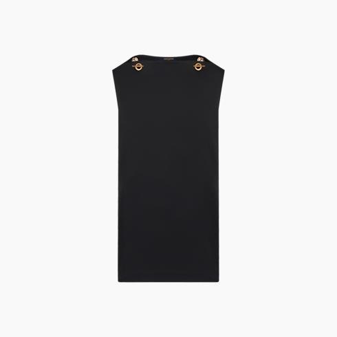 Chain Shoulder T-Shirt Dress