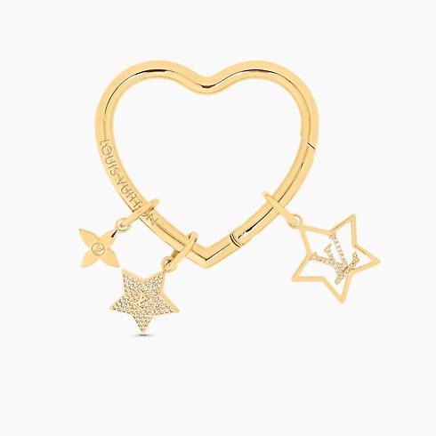 Constellation Heart Bag Charm
