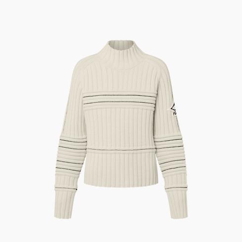 Contrast Accent Pullover
