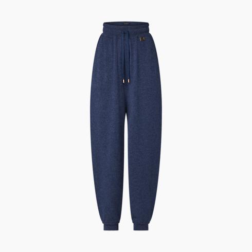 D-Ring Detail Cashmere Jogging Pants
