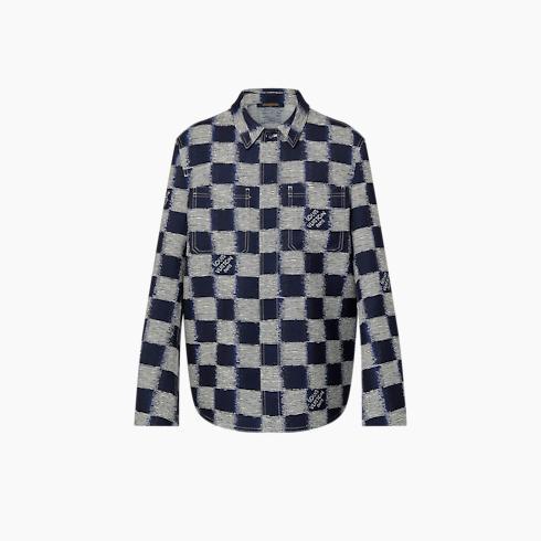Damier Wool Overshirt