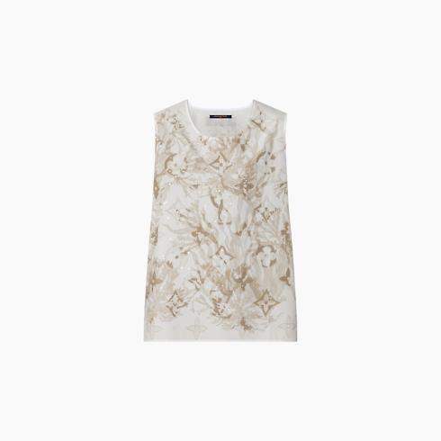 Embroidered Cotton Tanktop