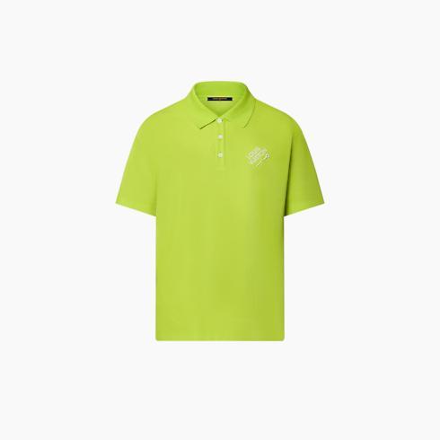 Embroidered Signature Cotton Polo